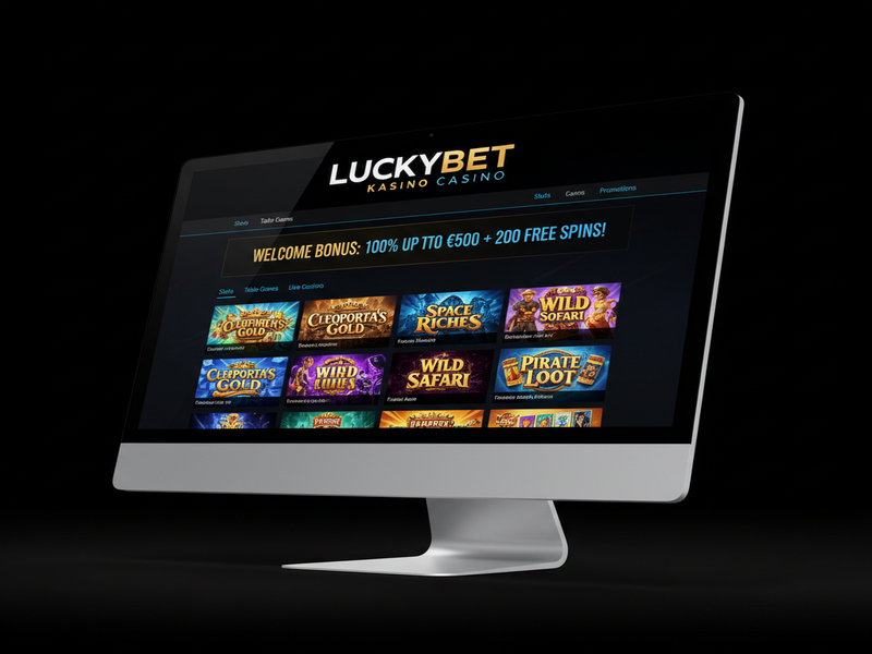 LuckyBet Kasino Casino on Computer