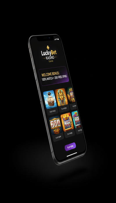 LuckyBet Kasino Casino on Smartphone