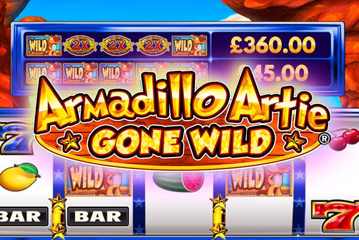 Armadillo Artie Gone Wild - DWG slot at LuckyBet Kasino Casino