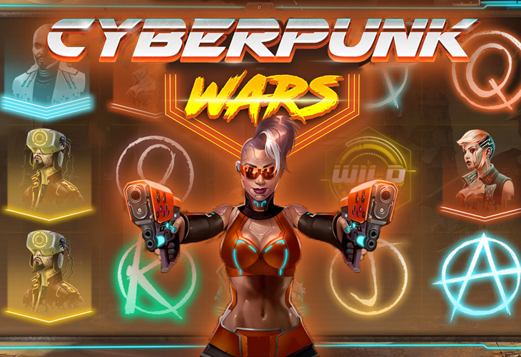 Cyberpunk Wars - Woohoo slot at LuckyBet Kasino Casino