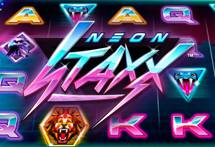 Neon Staxx - NetEnt slot at LuckyBet Kasino Casino