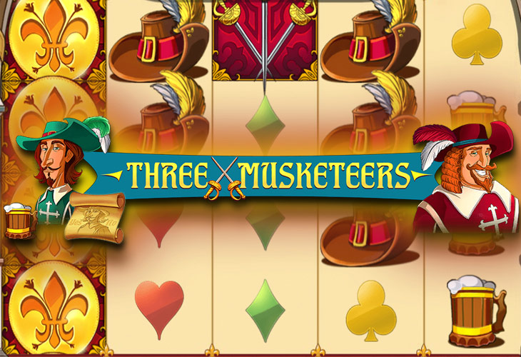 Three Musketeers - Red Tiger Gaming slot at LuckyBet Kasino Casino