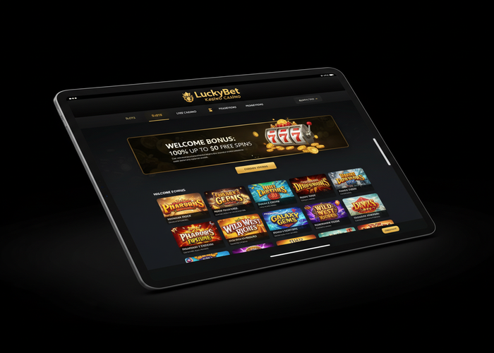LuckyBet Kasino Casino in Tablet